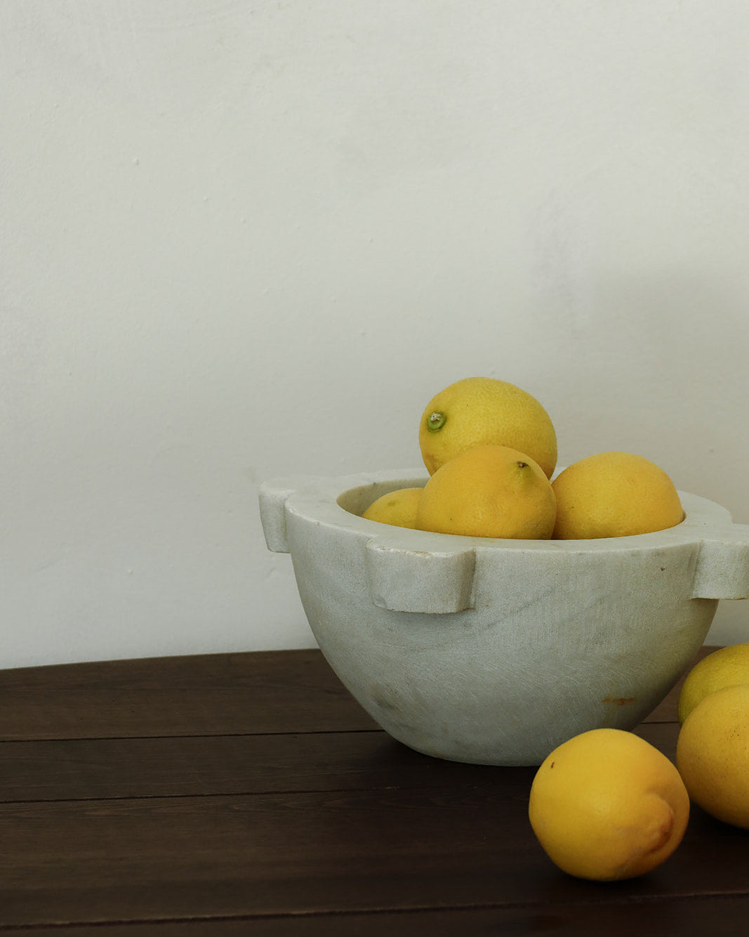 Antique Marble Mortar - II