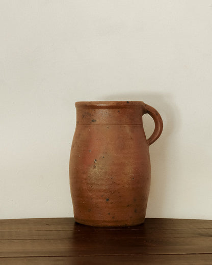 Antique French Stoneware Pitcher - II