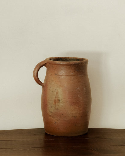 Antique French Stoneware Pitcher - II