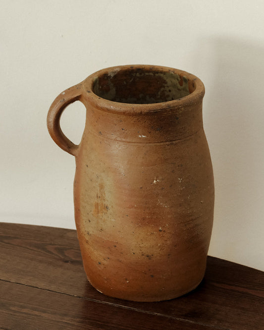 Antique French Stoneware Pitcher - II