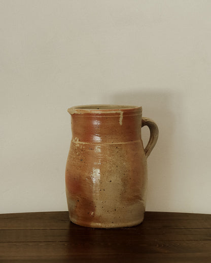 Antique French Stoneware Pitcher - IV