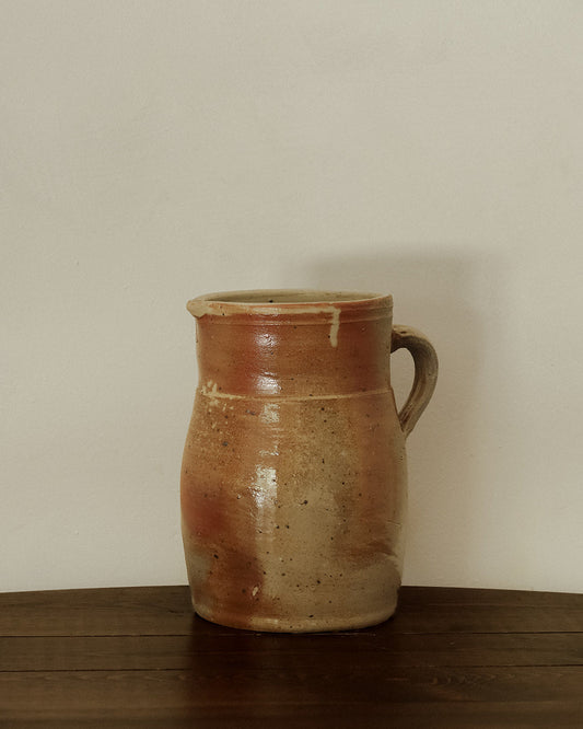 Antique French Stoneware Pitcher - IV