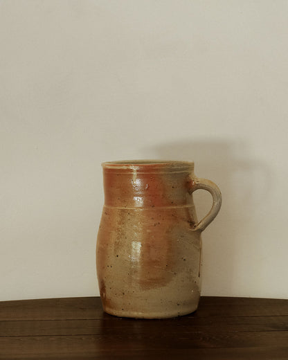 Antique French Stoneware Pitcher - IV