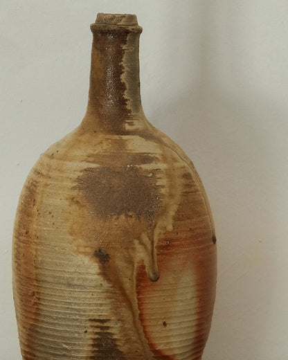 Antique French Stoneware Bottle