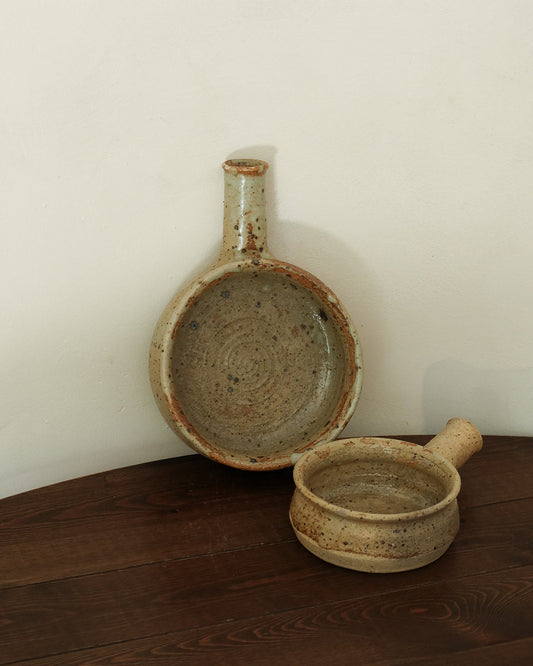 Pierre Digan Double Stoneware Serving Bowls