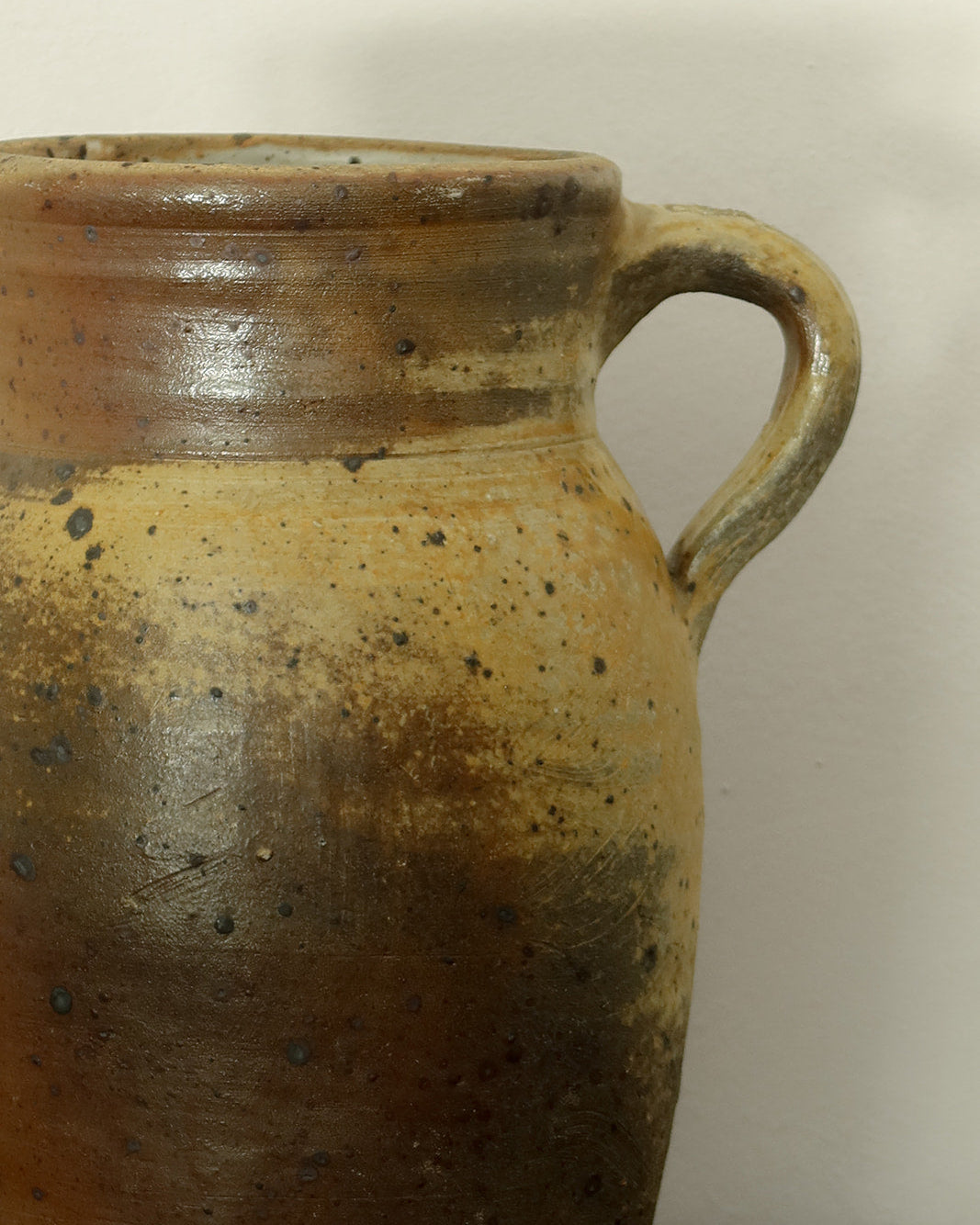 Antique French Stoneware Pitcher - III