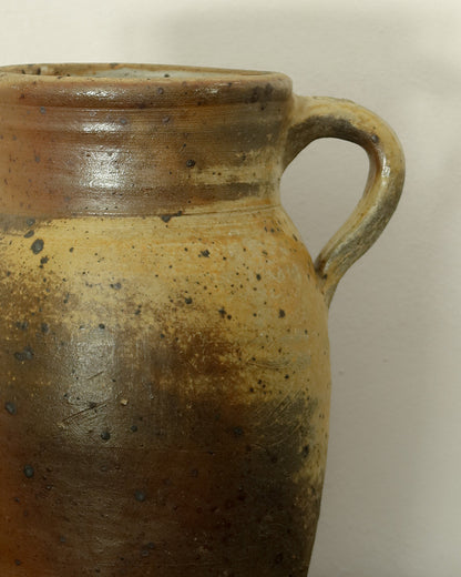 Antique French Stoneware Pitcher - III