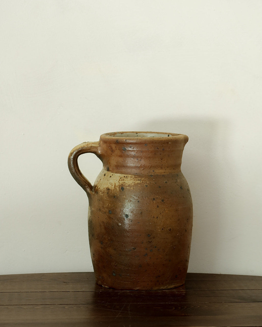 Antique French Stoneware Pitcher - III