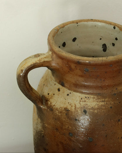 Antique French Stoneware Pitcher - III