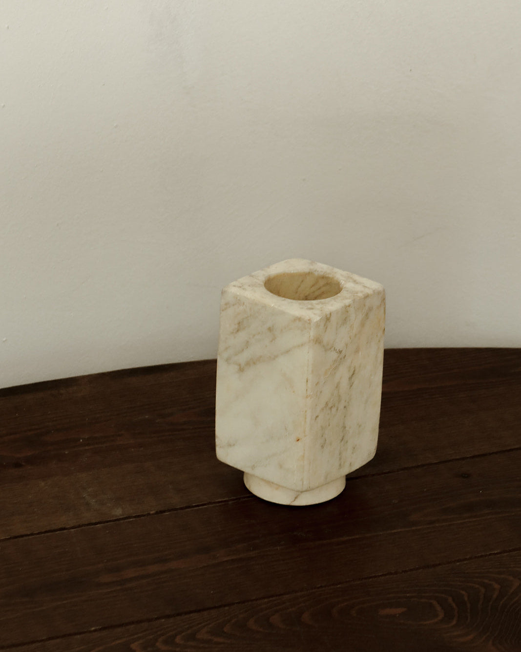 Carved Marble Vessel