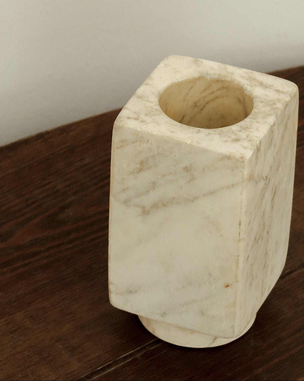 Carved Marble Vessel