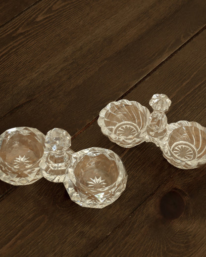 Baccarat Double Crystal Salt Cellar-II