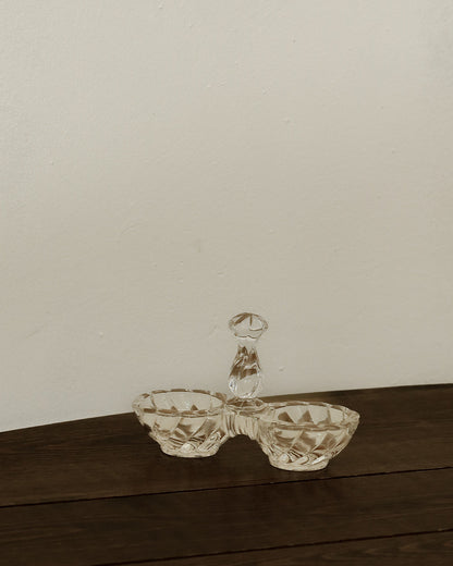 Baccarat Double Crystal Salt Cellar-II