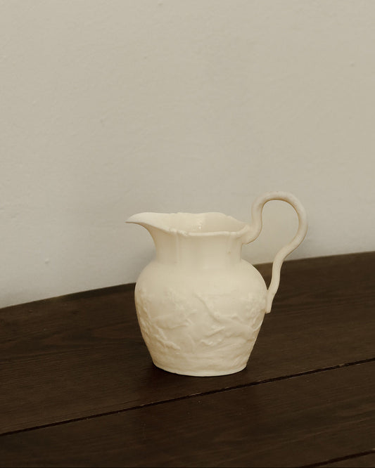 19th Century English Parian Mini Pitcher