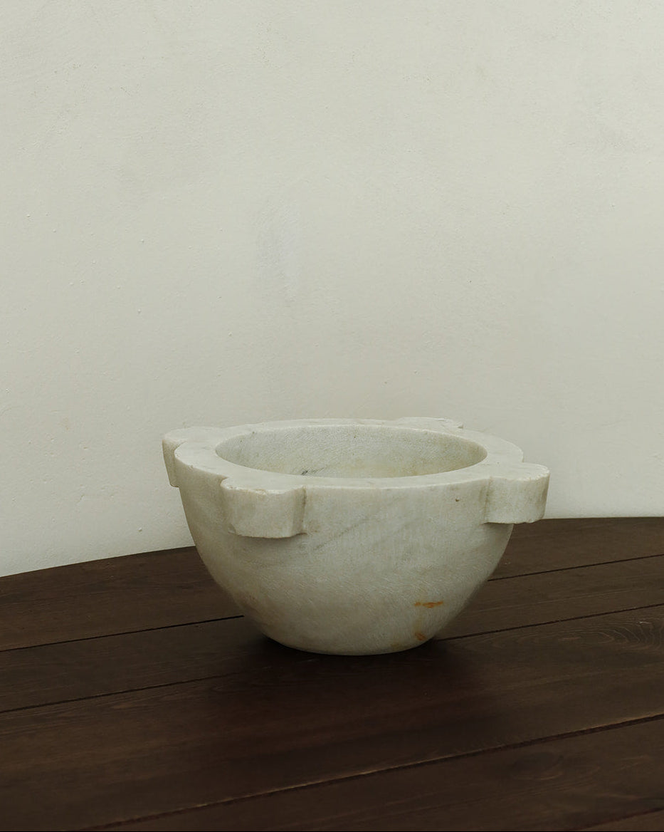 Antique Marble Mortar - II