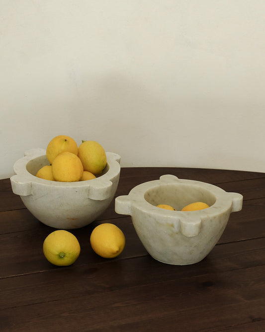 Antique Marble Mortar - I