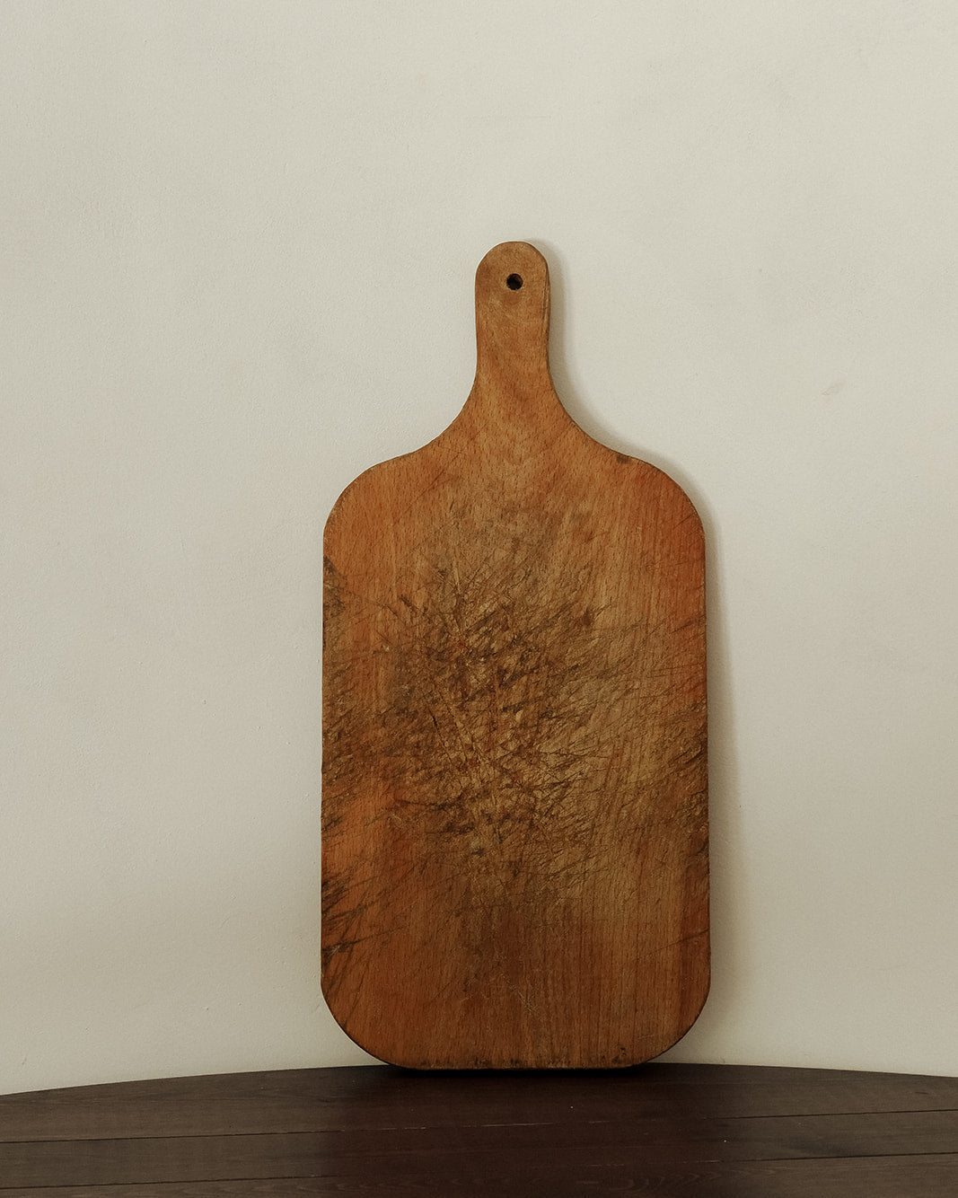 Antique Wood Cutting Board - V