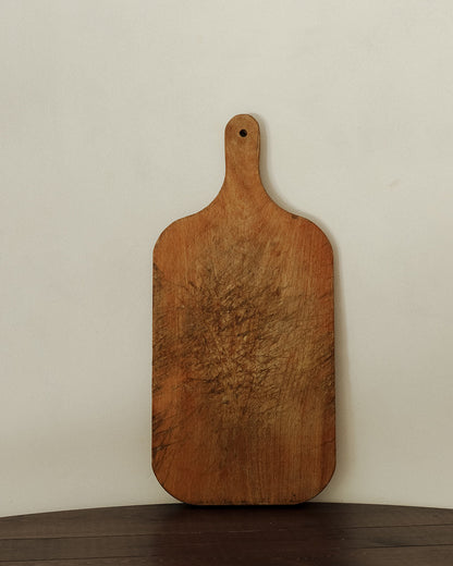 Antique Wood Cutting Board - V