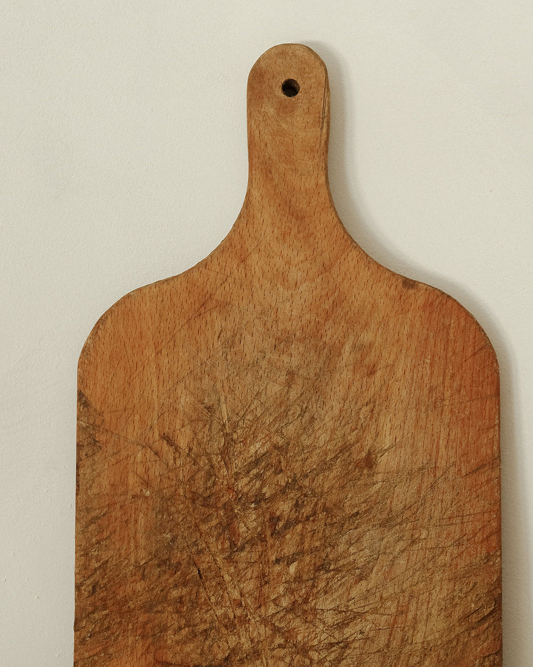 Antique Wood Cutting Board - V
