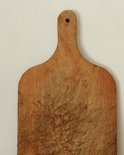 Antique Wood Cutting Board - V